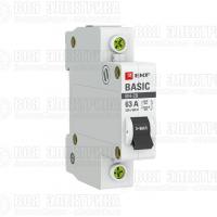Выключатель нагрузки 1п 63А ВН-29 Basic EKF SL29-1-63-bas