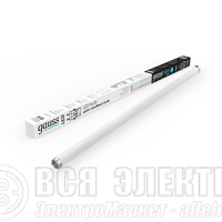 Лампа светодиодная Elementary T8 10Вт 4000К G13 780лм 600мм стекло поворотная Gauss 93020-R