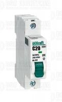 Выключатель автоматический модульный 1п C 20А 6кА ВА-103 DEKraft 12274DEK