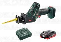 Пила сабельная аккумуляторная SSE18LTXCompact +1х3.5Ач LiHD+ЗУ ASC55 Metabo T03340