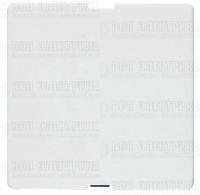 Выключатель 1-кл. 1п 2мод. СП Stylo/(Re)stylo 10А IP20 с клавишей механизм альп. бел. ABB 2201 BA