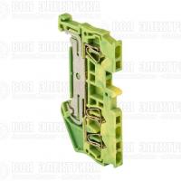 Колодка клеммная ST-1.5 3 вывода земля пружинная EKF plc-jxb-st-1.5-3-pen