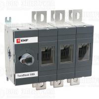 Рубильник 3п 200А реверсивный без рукоятки управления TwinBlock EKF tb-s-200-3p-rev