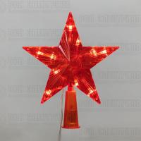 Фигура светодиодная "Звезда" 15см 10LED красн. 230В IP20 на елку постоян. свечение Neon-Night 501-007