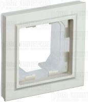 Рамка 1-м IP44 BRITE РУ-1-БрКр-44 беж. IEK BR-M12-44-K10