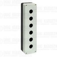 Корпус КП106 6 кнопок бел. EKF cpb-106-w
