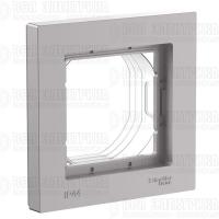 Рамка 1-пост. AtlasDesign Aqua IP44 алюм. SE ATN440301