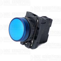 Лампа светосигнальная SB5 d22мм 230-240В AC син. в сборе SE SB5AVM6