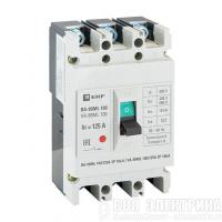 Выключатель автоматический 3п 100/125А 18кА ВА-99МL Basic EKF mccb99-100-125mi