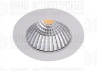 Светильник QUO IP65/IP20 13 WH D45 3000К встраив. с драйвером СТ 1507000100