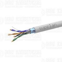 Кабель витая пара F/UTP кат.5E 4х2х24AWG solid Cu PVC In. Median 305м (м) SUPRLAN 01-1033-1