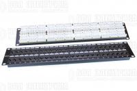 Патч-панель 19дюйм 2U кат.5E 48 портов RJ45 Dual IDC ROHS PP3-19-48-8P8C-C5E-110D черн. Hyperline 246100