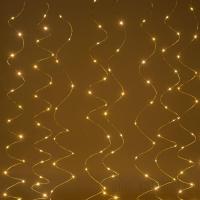 Гирлянда светодиодная Занавес 3х3м 300LED мультиколор IP20 220В с пультом USB Эра Б0055999