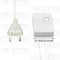 Гирлянда светодиодная универсальная 10м 100LED тепл. бел. 4Вт IP20 с контроллером 8 режимов провод ПВХ прозр. Neon-Night 303-063