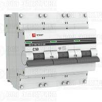 Выключатель автоматический модульный 3п C 50А 10кА ВА 47-100 PROxima EKF mcb47100-3-50C-pro