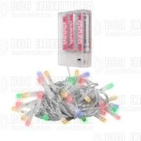 Гирлянда DC-G01-80M 80LED RGB 7.8м 8реж. 3xAA (не в компл.) ФАZА 5047754