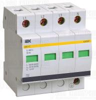 Ограничитель перенапряжения ОПС1-C 4P KARAT IEK MOP20-4-C