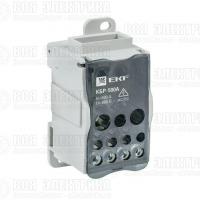 Блок распределительный КРОСС крепеж на панель и DIN КБР-500А EKF plc-kbr500