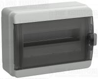 Корпус КМПн-12 TEKFOR IP65 черн. прозр. дверь пластик. IEK TF5-KP72-N-12-65-K03-K02