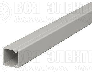 Кабель-канал 20х20 L2000 пластик WDK20020GR сер. OBO 6025110