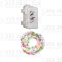 Гирлянда DC-G03-120M 120microLED RGB 12.1м 8реж. 3xAA (не в компл.) ФАZА 5047815