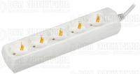 Удлинитель 5х5м с заземл. 10А IP20 У05 2P+PE 250В 3х1 GENERICA WYP10-10-05-05-Z-G
