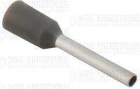 Наконечник НШВИ 0.75-10 сер. (уп.20шт) IEK UGN11-C75-010-020