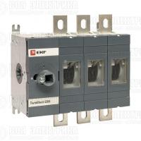 Рубильник 3п 630А без рукоятки управления TwinBlock PROxima EKF tb-s-630-3p