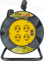 Удлинитель на катушке 4х30м с заземл. 93 911 NPE-R-04-30-E-3х1.5 NAVIGATOR 93911