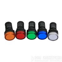 Лампа AD22DS(LED) матрица 22мм 230В син. КЭАЗ 238571
