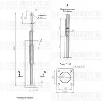 Опора ОГКф-6.0(К200-150-4х20)-ц Пересвет В00000171