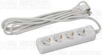 Удлинитель 4х3м с заземл. 16А IP20 U-4e-3m-3х1 ПВС 3х1 Эра Б0028374