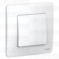Выключатель 1-кл. СП Blanca 10А IP20 (сх. 1) 250В бел. SE BLNVS010101
