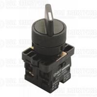 Переключатель NP2-ED25 2 полож. с фиксацией 1НЗ +1НО IP40 CHINT 573781