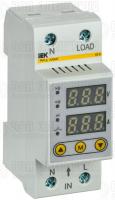 Реле напряжения и тока РНТ-д 1ф 36мм 63А IEK IVC21-1-63