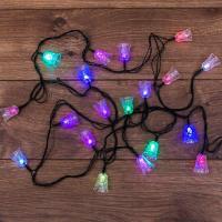 Гирлянда светодиодная "Колокольчики" 2.8м 20LED мультиколор RGB 2Вт IP20 с контроллером Neon-Night 303-062