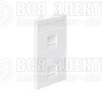 Адаптер на 2 RJ45 коннектора защ. шторки бел. SimonConnect S76B-9