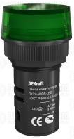 Лампа коммутационная ADDS ЛК-22 d22мм 220В зел. LED DEKraft 25002DEK
