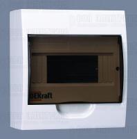 Корпус навесной ЩРН-П-8 20х18х10 8мод. IP41 пластик. DEKraft 31010DEK
