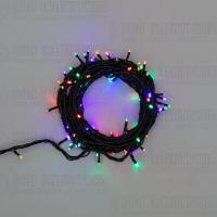 Гирлянда светодиодная управляемая"Нить" 10м 100LED мультиколор 10Вт 220-240В IP65 8 режимов провод ПВХ черн. (нужен контроллер 217-204) Neon-Night 303-139