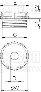 Ниппель 90 PG16 DSMB OBO 2032546