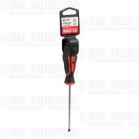 Отвертка SL4х100мм Master Basic EKF sl-4-100-mas
