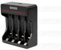 Устройство зарядное B-95USB Ni-Cd/Ni-MH (4хAA/4хAAA/1х9В "Крона") индикатор зарядки питание от USB кабель MicroUSB-USB в компл. ФАZА 5038899