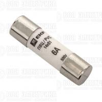 Вставка плавкая цилиндрическая ПВЦ 14х51 6А EKF pvc-14x51-6