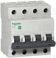 Выключатель автоматический модульный 4п C 6А 4.5кА EASY9 =S= SchE EZ9F34406