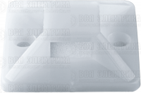 База монтажная самоклеящаяся NFP-25-100/WH 25х25 бел. (уп.100шт) Navigator 71062