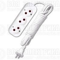 Удлинитель 3х5м без заземл. 6А IP20 У6-639 ШВВП 2х0.75 UNIVersal 9631934