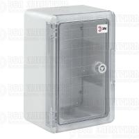Корпус пластиковый ЩМП-П 300х200х130мм прозр. дверь УХЛ1 IP65 IK10 box302013_t ЭРА Б0052352