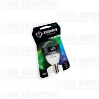 Лампа светодиодная KOSMOS premium 4Вт Шар прозрачный 45мм E14 230В 4500К Космос KLED4wGL45230vE1445C