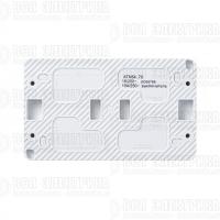 Блок ОП AtlasDesign Profi54 (розетка 16А 250В с заземл. защ. шторки + 1-кл. выкл. 10А) IP54 бел. SE ATN540170